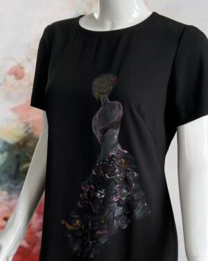 Robe peinte à la main 3.0d