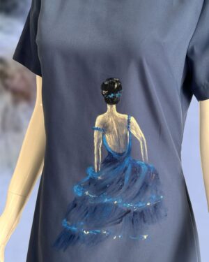Robe peinte à la main 3.2.1a