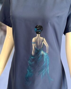 Robe peinte à la main 3.2.2a