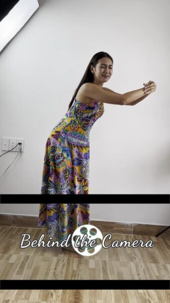 Behind the camera
